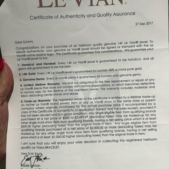 LeVian Diamond and Cotton Candy Amethyst Bracelet - Picture 6 of 7